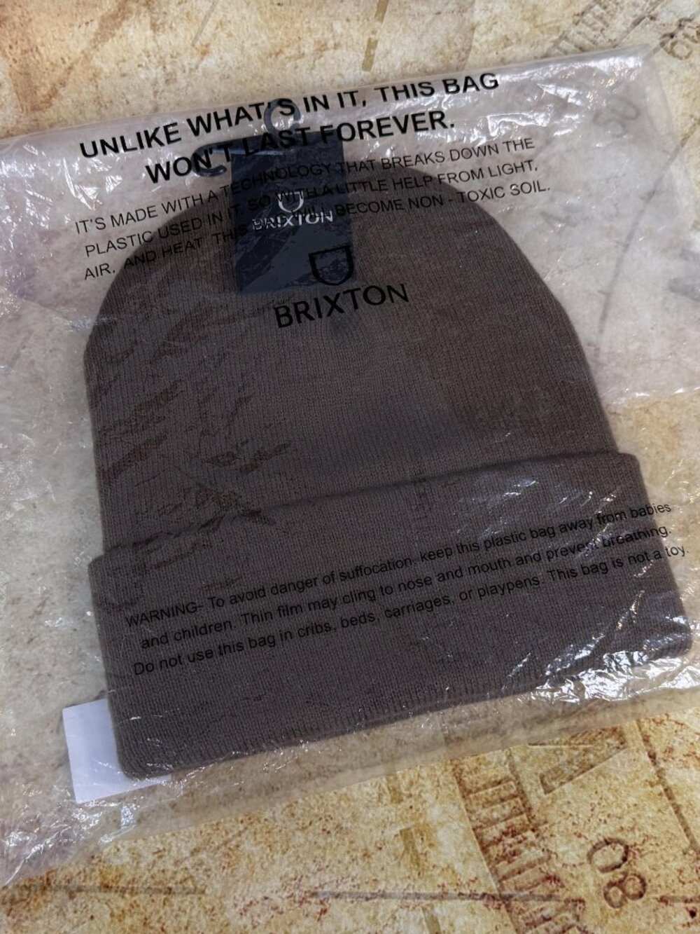 Brixton Harbor Beta Watch Cap Beanie - Coyote Brown - Picture 12 of 12